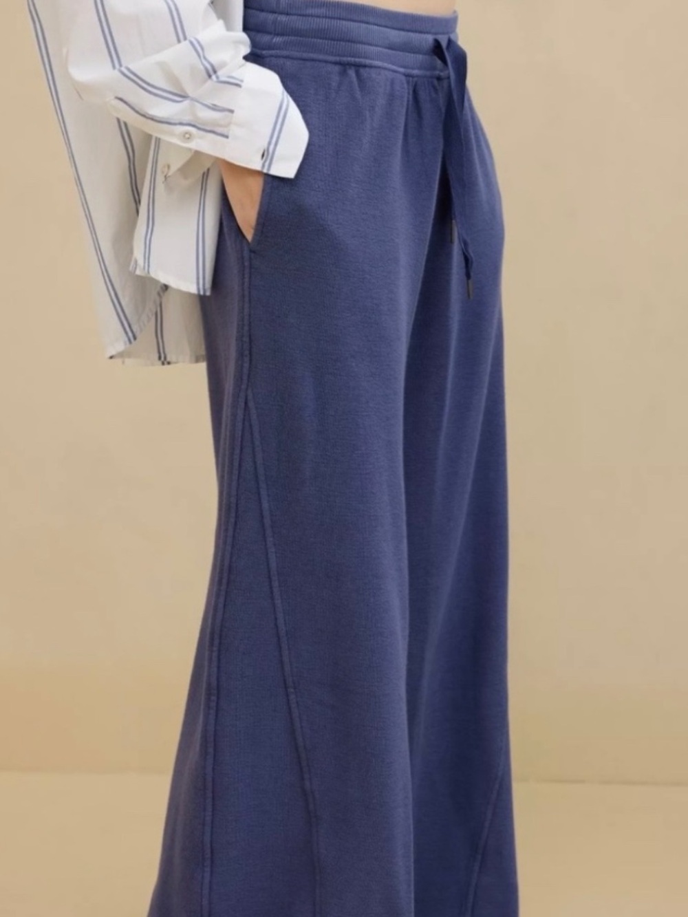 Aerie wide leg sweatpants- LG